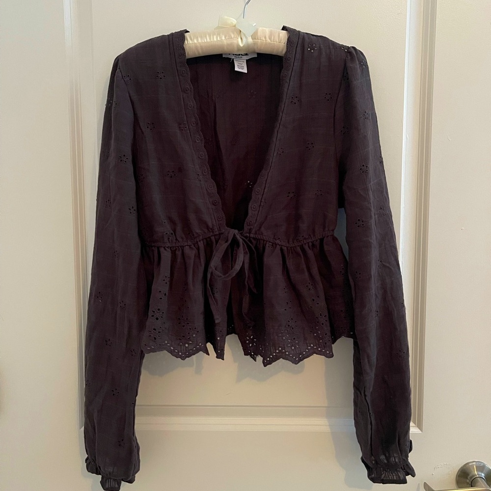 Elegant Black Women's Top